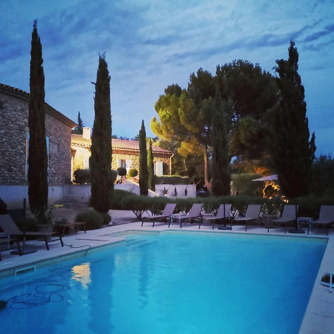 Hotel La Fontaine Au Loup à Saint-Maurice-sur-Eygues Extérieur photo
